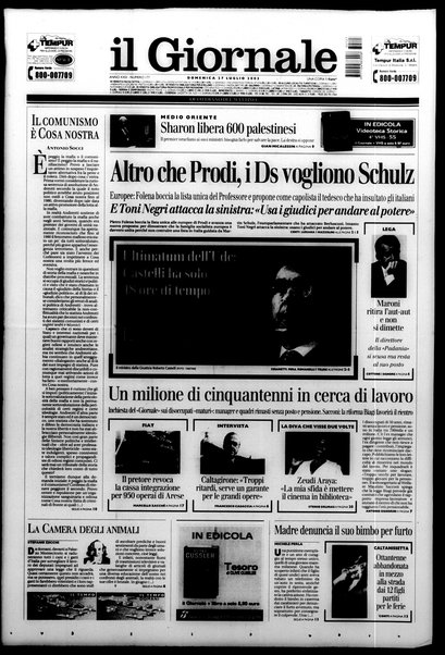 Il giornale : quotidiano del mattino